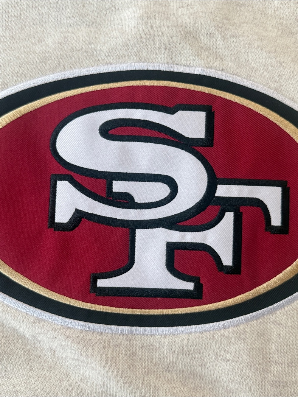 NWT NFL San Francisco 49ers Multi Logo Crewneck | M - Picture 3 of 12